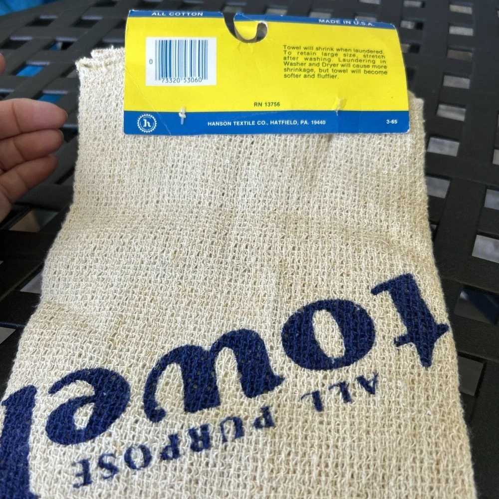 Vintage Cleaning‎ Dish Cloth  80's